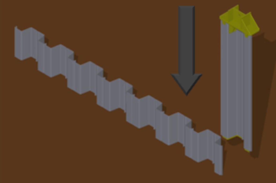 Vinyl Sheet Pile Installation Method - ESC Vinyl Sheet Piling