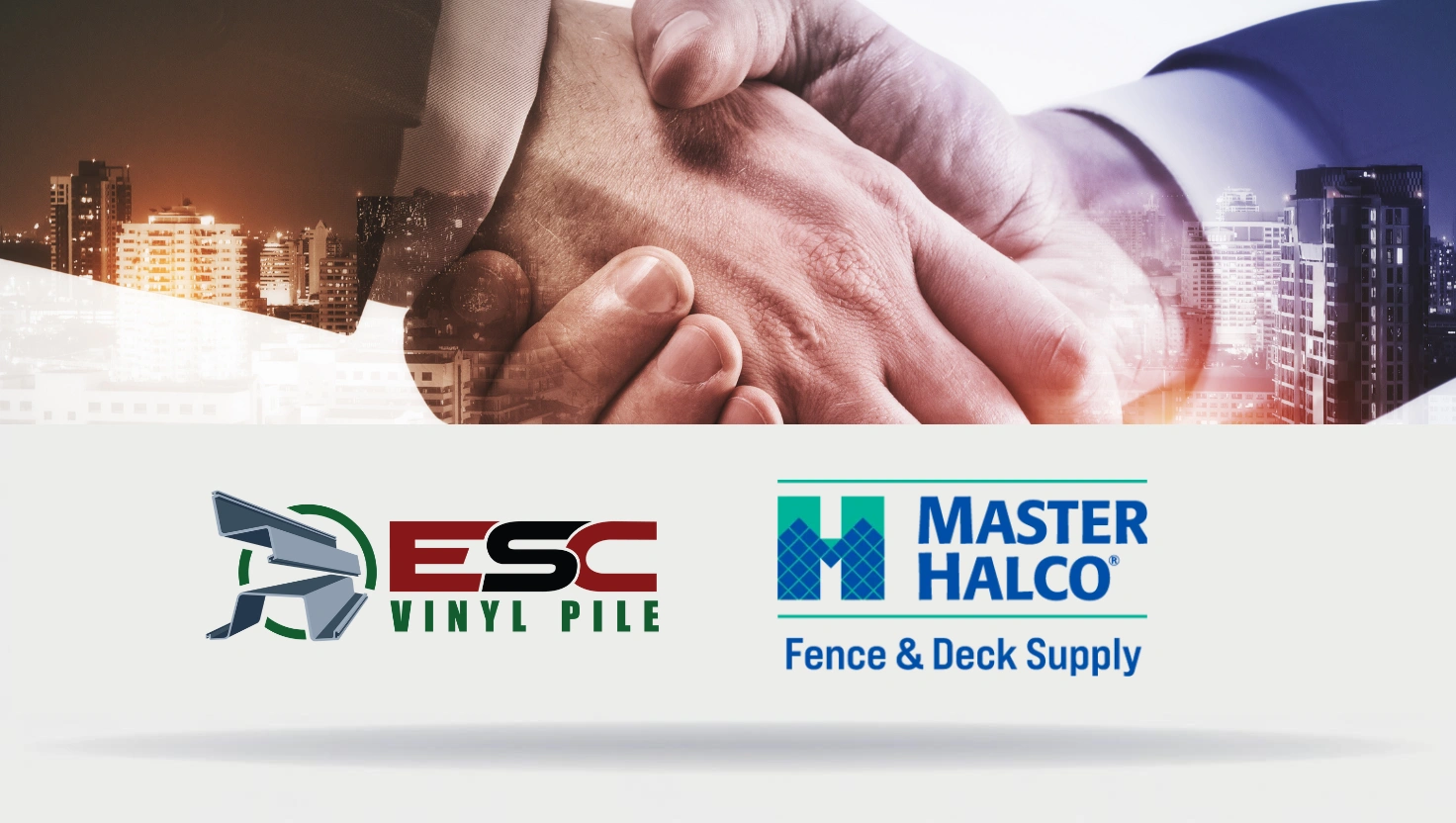 ESC Vinyl Pile partnership with Master Halco